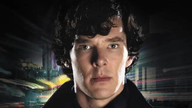 Benedict Cumberbatch interpretou Sherlock Holmes na TV