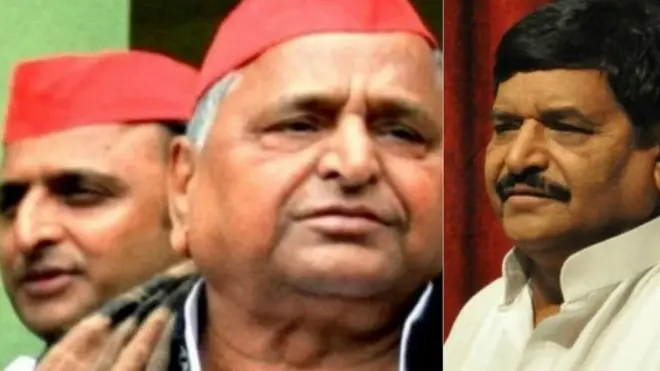 अखिलेश यादव, मुलायम यादव, शिवपाल यादव