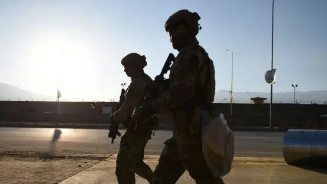 افغانستان کې امریکايي سرتېري