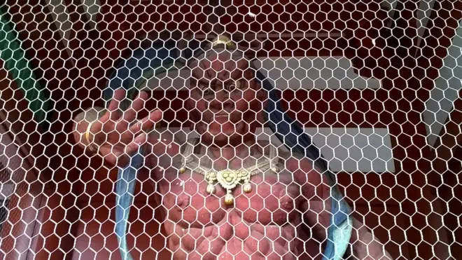 Guardián en el Templo Sensoji de Tokio (Foto: Javier Rosenblueth)