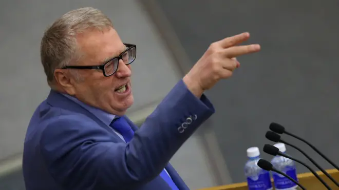 Жириновский занял второе место по упоминаемости на федеральном ТВ