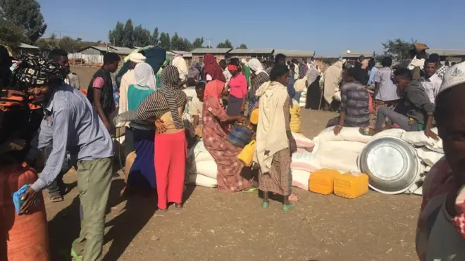 የማዕከላዊ ጎንደር ዞን ተፈናቃዮች