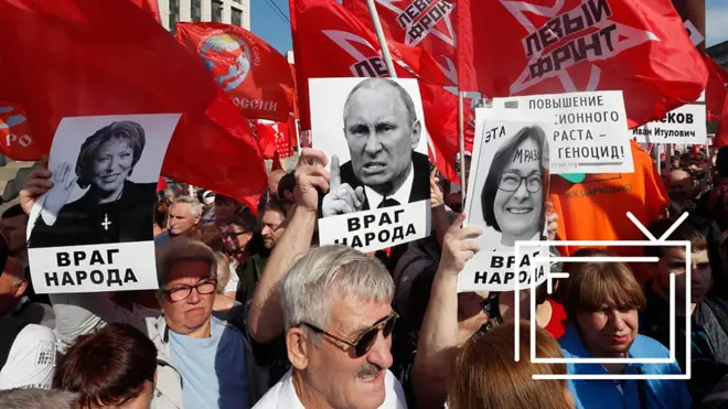 Протесты в России