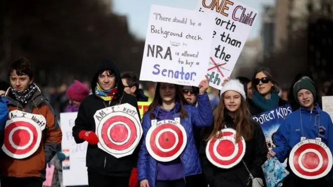 В акціях протесту в США взяли участь тисячі школярів та студентів