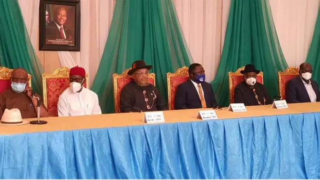 Muhammadu Buhari on South South Governors meeting: