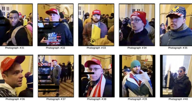 Photos des personnes recherchées