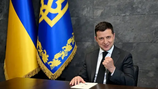 Володимир Зеленський, за словами речника Путіна, начебто не виконує мінські домовленості