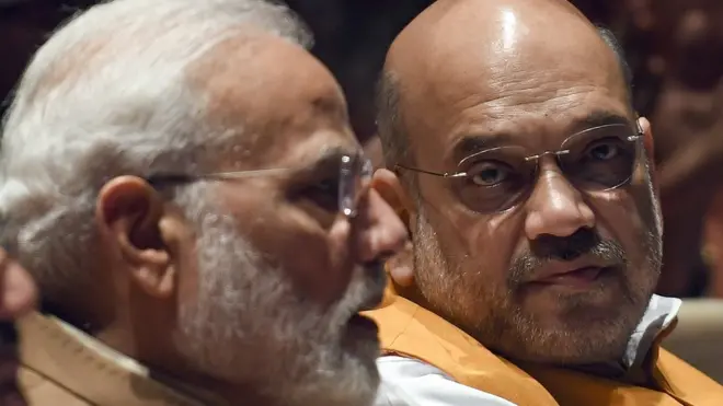 અમિત શાહ અને નરેન્દ્ર મોદી