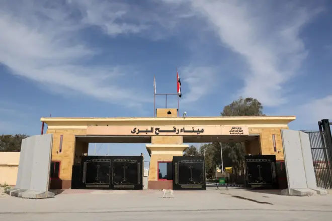 معبر رفح - فبراير/ شباط 2025