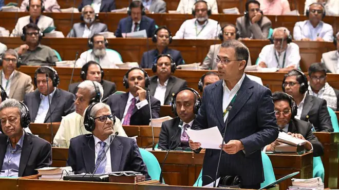 পার্লামেন্টে তারেক রহমানের নেতৃত্বে বিএনপি দলীয় এমপিরা