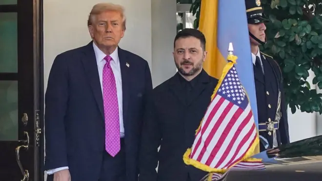 Трамп и Зеленский