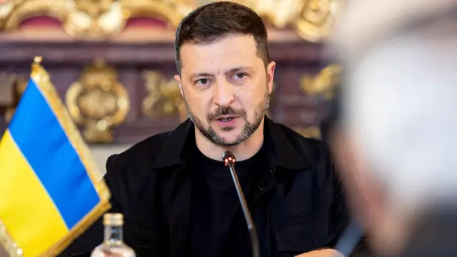 Perezida Volodymyr Zelensky wa Ukraine