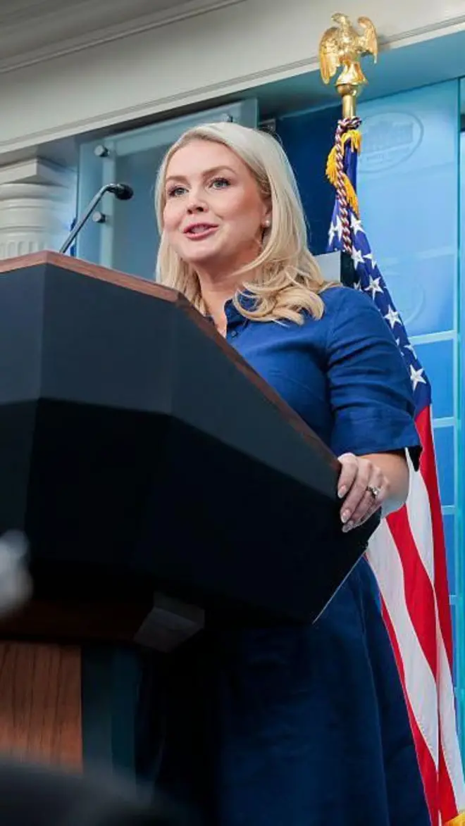 कैरोलाइन लेविट ने बताया यूएस से कौन-कौन जाएगा अमेरिका 