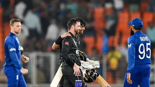 එක්දින ක්‍රිකට් ලෝක කුසලාන තරගාවලියේ ආරම්භය සනිටුහන් කරමින් අද (ඔක් 05) පැවති පළමු තරගයේ ජයග්‍රහණය වාර්තා කිරීමට නවසීලන්ත කණ්ඩායම සමත් විය. ඒ එංගලන්ත කණ්ඩායම කඩුලු 09 කින් පරාජයට පත් කරමින්ය.