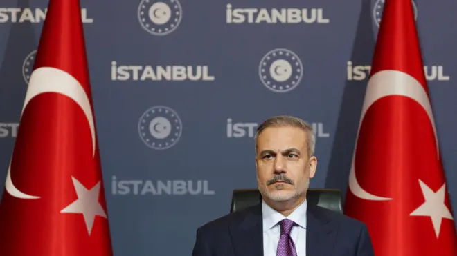 وزير الخارجية التركي هاكان فيدان