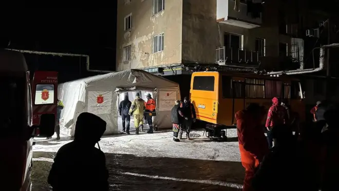 Будинок після обстрілу 