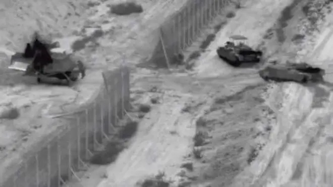 ఇజ్రాయెల్ యుద్ధ ట్యాంకులు