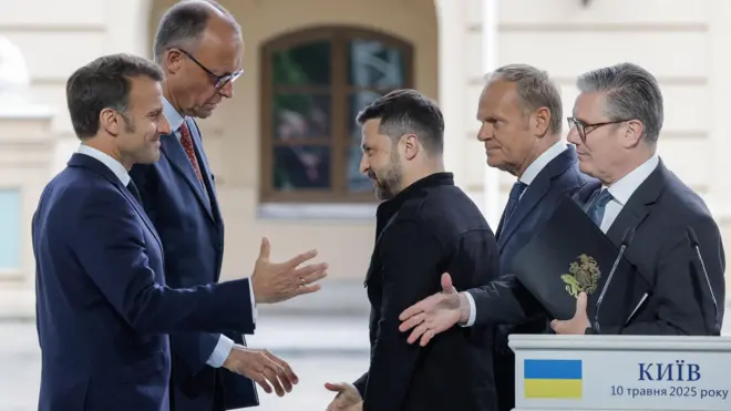 زلنسکی و کشورهای اروپایی