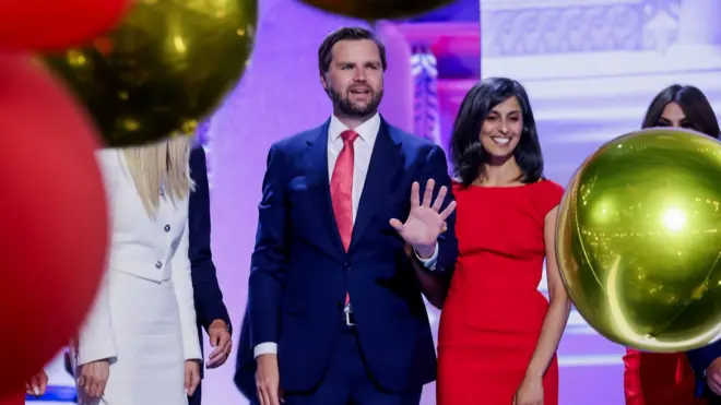 вэнс с женой