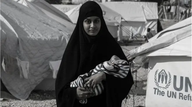 シャミマ・ベガムさん(2019年、シリア)