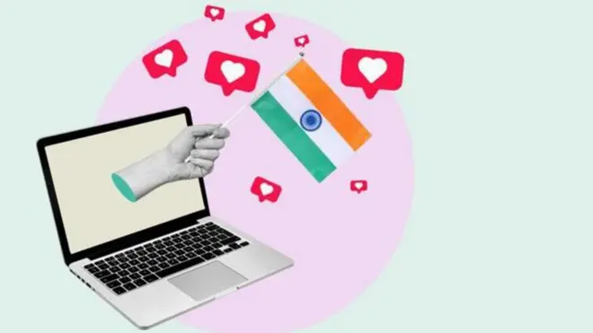 భారత జెండా, పాకిస్తాన్, సోషల్ మీడియా, నేరం