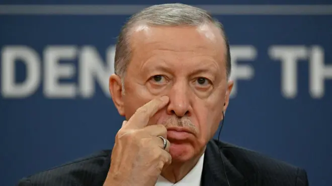 तुर्की के राष्ट्रपति रेचप तैयप्प अर्दोआन 