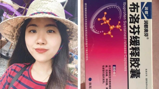 Min cho biết cả gia đình cô ở Tô Châu đang nhiễm Covid và chỉ dùng một loại thuốc 