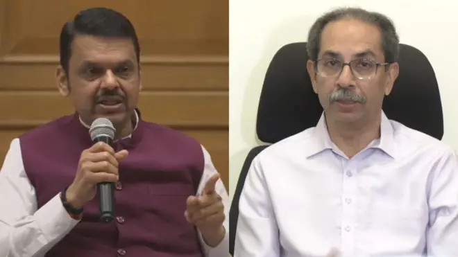 देवेंद्र फडणवीस आणि उद्धव ठाकरे