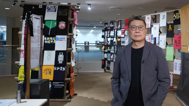“这城穿过民主”活动主办者之一的香港政治学者陈健民