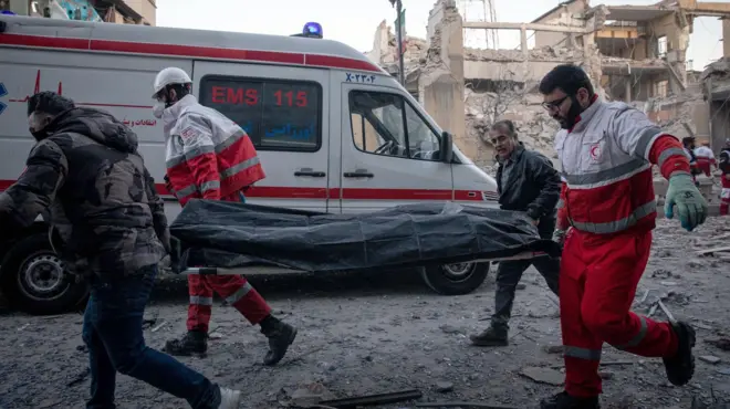 Хитна помоћ у Техерану односи жртву бомбардовања