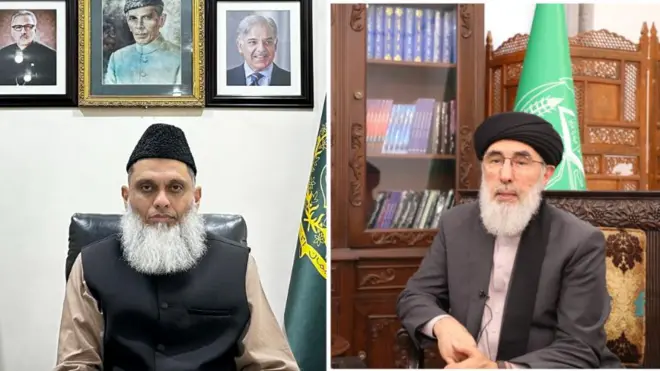 حکمتیار و سفیر پاکستان