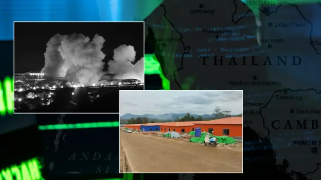 KKPark က အဆောက်အအုံတွေ ဖျက်ဆီးလိုက်ပြီးတဲ့နောက် သစ်ကတေရွာမှာ ကျားဖြန့်ဝင်းတွေတိုးလာတာကို သရုပ်ဖော်ထားတာဖြစ်ပါတယ်