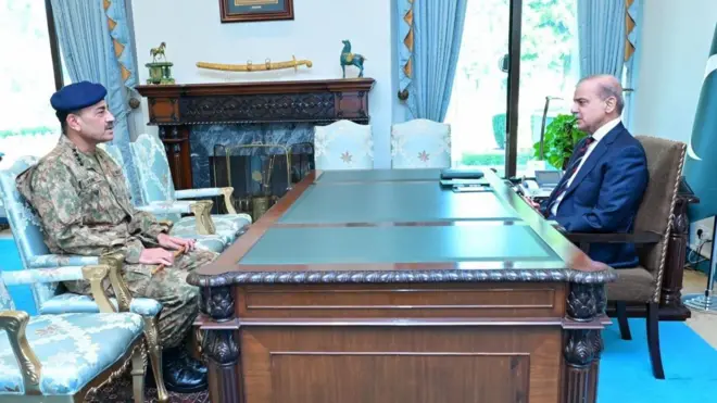 شہباز شریف، آرمی چیف عاصم منیر