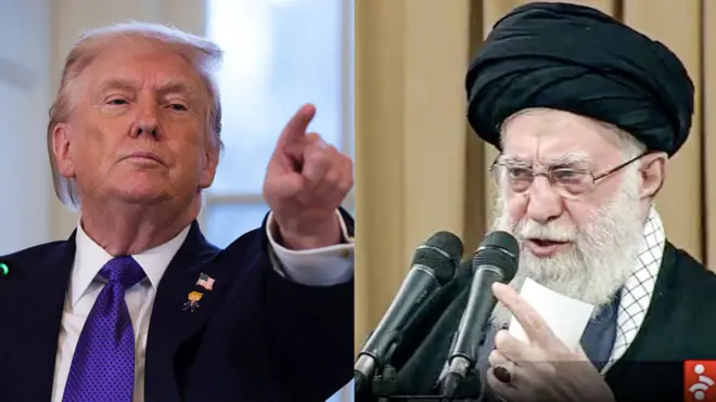 ट्रंप और ख़ामेनेई