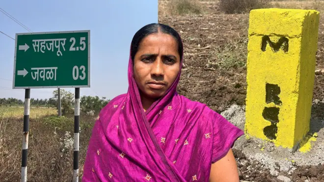 मीरा चांगभले यांच्यासहित सहजपूर-जवळा गावातील शेतकऱ्यांचा शक्तिपीठ महामार्गाला विरोध आहे.