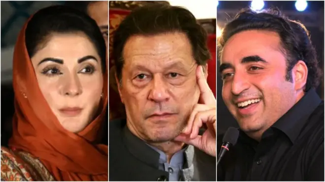 عمران خان، مریم نواز، بلاول بھٹو