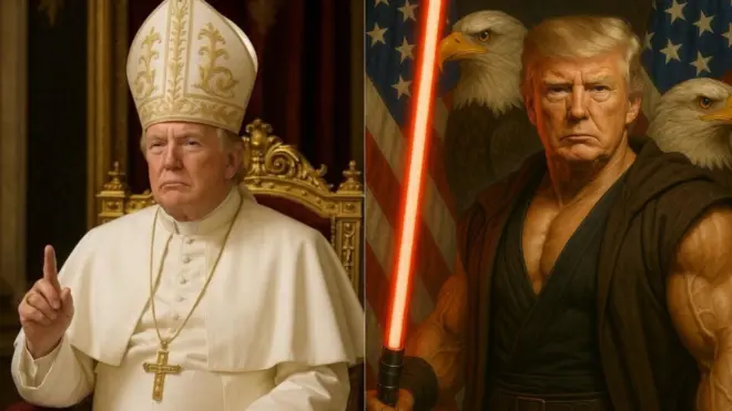 ٹرمپ، پوپ، سٹار وارز