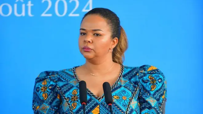 Thérèse Kayikwamba minisitiri w'ububanyi n'amahanga wa DR Congo yavuze ko abategetsi bombi bashimye intambwe yatewe
