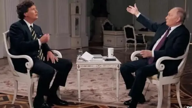 پوتن اور کارلسن