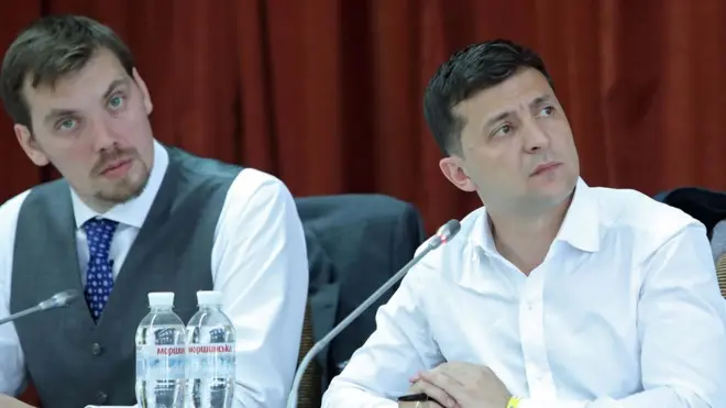 Гончарук и Зеленский