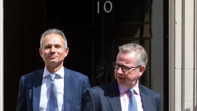 David Lidington and Michael Gove