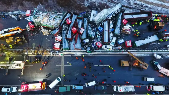 Авария в Китае