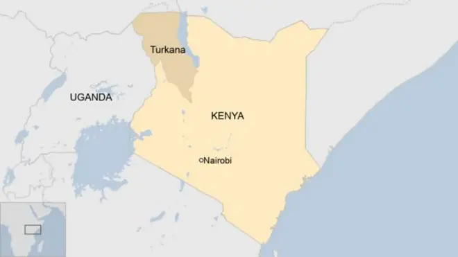 Ramani ya Kenya