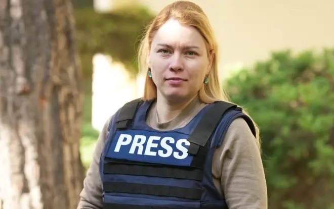 Журналистка Русской службы Би-би-си Ольга Ившина