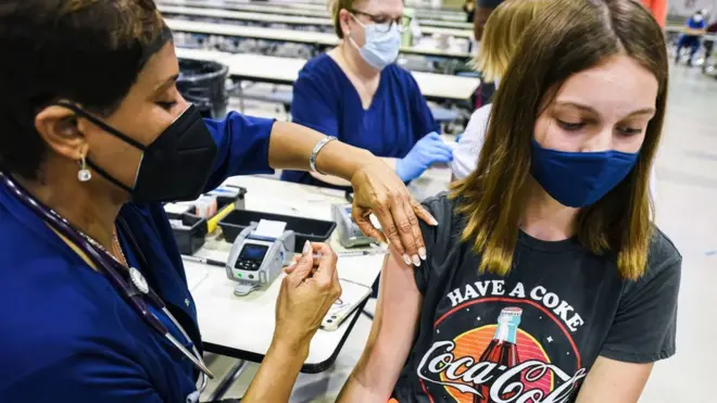 The US has already authorised jabs for children aged 12 and over