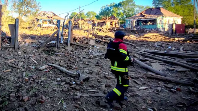 Последствия удара по Сумской области. Украина заявляет, что он был нанесен уже после начала перемирия