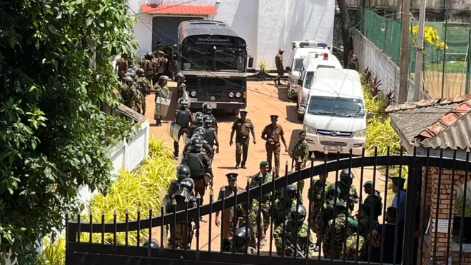 මීගමුව බන්ධනාගරයේ ඡායාරූපයකි