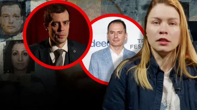 Журналисты Роман Доброхотов и Христо Грозев, Ольга Ившина