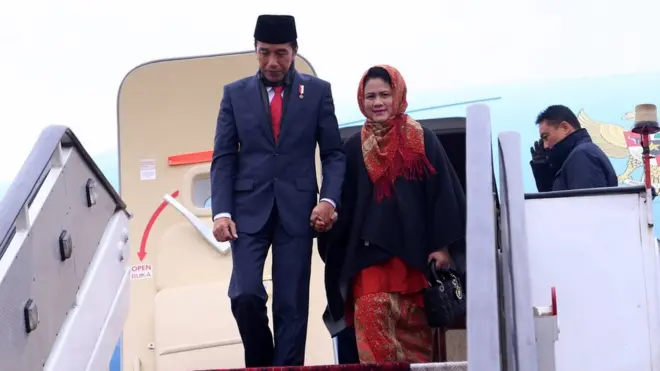 پس از ۶۰ سال یک رئیس جمهور اندونزی وارد کابل شد