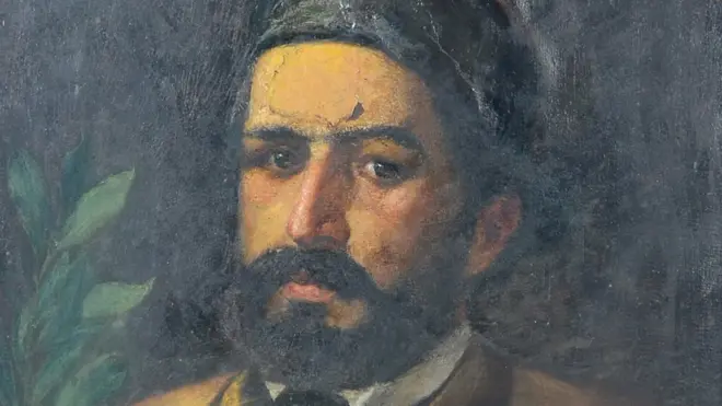 Портерт Петра Другог Петровића Његоша чији је аутор Перо Почек